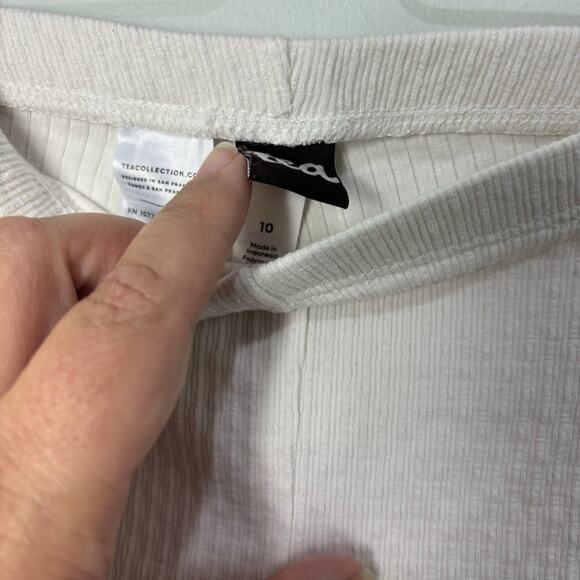 Tea Collection Cream Leggings - Picture 3 of 4